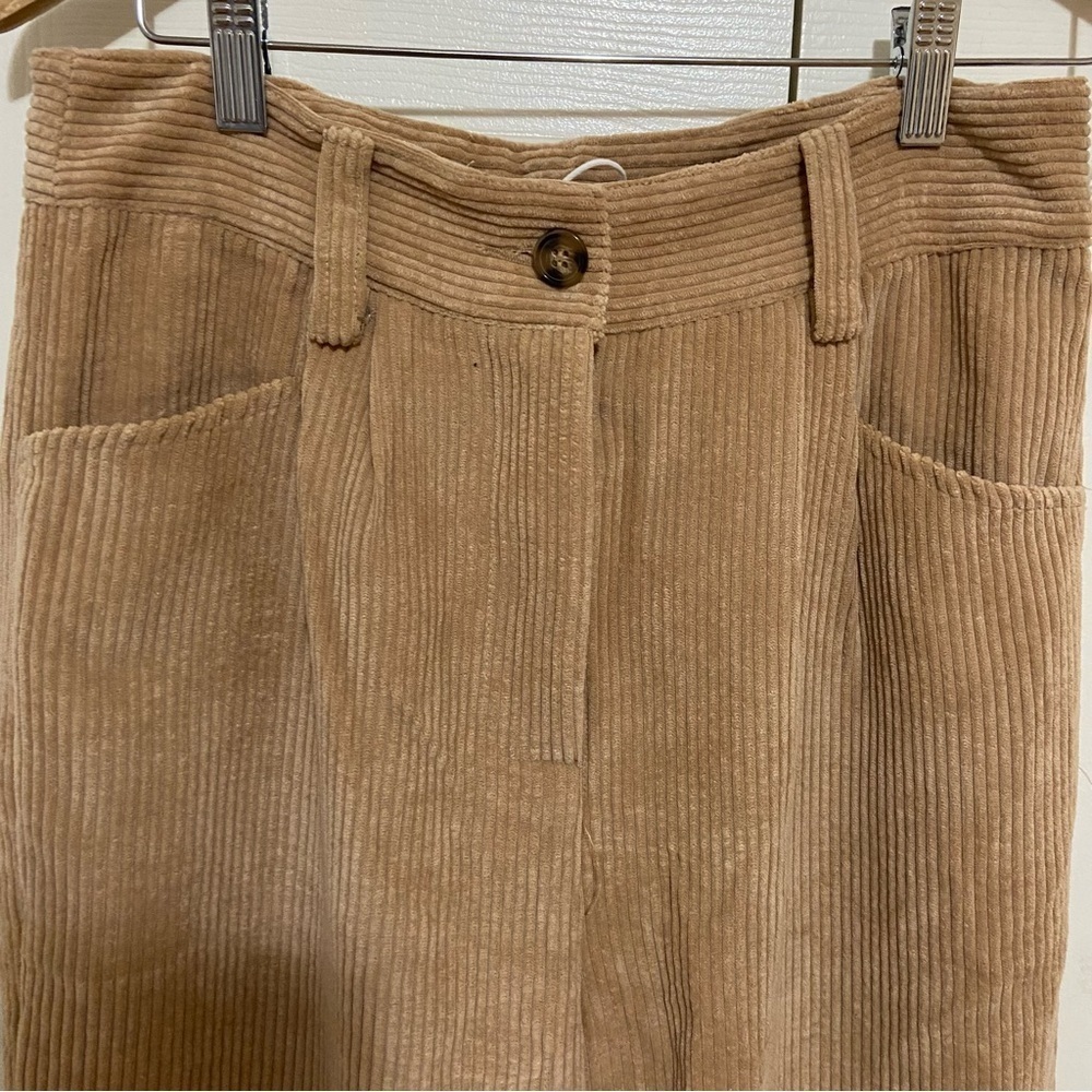 Petal + Pup NWT Talaren Corduroy Beige Wide Leg Baggy Trouser Pants Size Small - Picture 4 of 9
